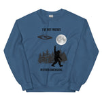 Sasquatch Friends In Other Dimensions Sweatshirt (Unisex)
