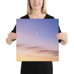 Luna Sunrise on Canvas