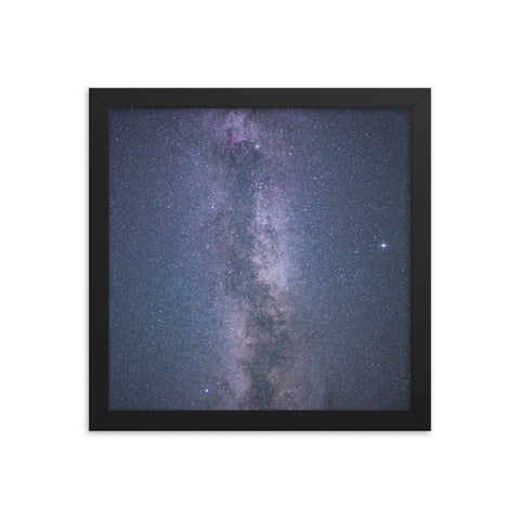 Milky Way & Vega (Lyra) FRAMED Lily Nova Photography
