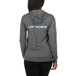 Light Worker Unisex zip hoodie