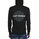 Light Worker Unisex zip hoodie